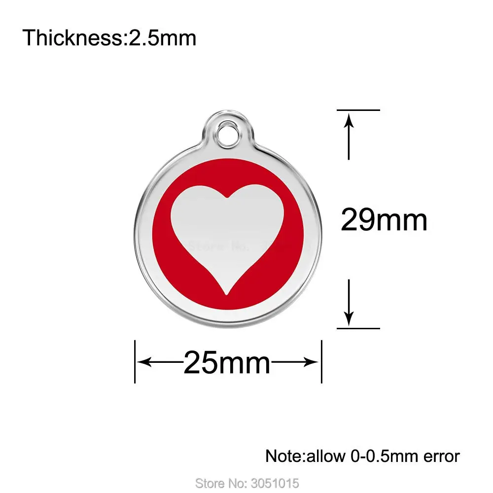 Venta al por mayor, 100 Uds., Collar con etiqueta de identificación para perro y gato, accesorios personalizados, Collar grabado, cadena, suministros para productos con nombre de etiqueta para perro - imagen 2