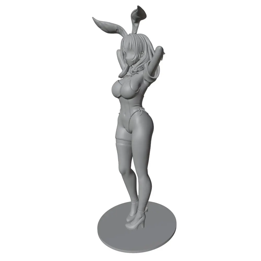 Figura anime decorativa para habitación – Miniatura sin montar ni pintar - imagen 3