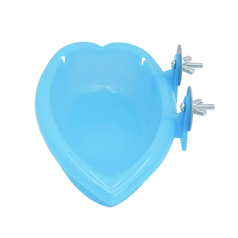 Bañera de agua para loros y pájaros, 1 Uds., con espejo para jaula para loros, cuenco colgante, loro, periquito, baño de pájaros + espejo - imagen 4