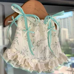 Ropa de verano perros pequeños y gatos – Camiseta con falda sin mangas