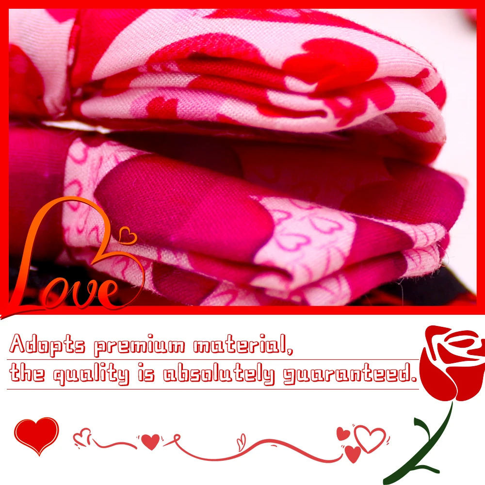 Lazo de UDS extraíble para perro, accesorios para el cuidado de mascotas, 50 perro y amor, para el Día de San Valentín - imagen 4