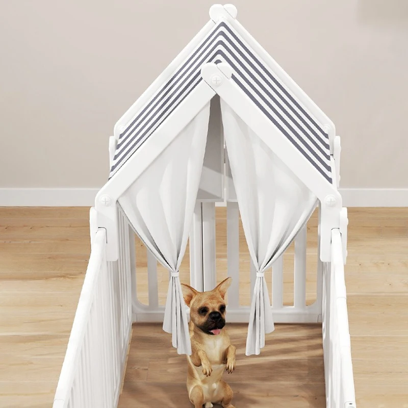 Casa grande para perros, valla interior para perros, accesorios para gabinete de cama para cachorros, casas para gatos, vallas para mascotas, jaulas para parque de perros, barrera de seguridad - imagen 3