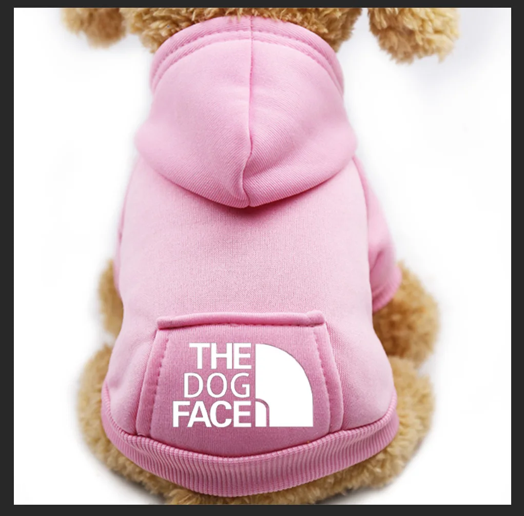 Sudadera con capucha con diseño de cara de perro, ropa deportiva para perros medianos y grandes, Golden Retriever - imagen 2