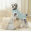 white green stripes