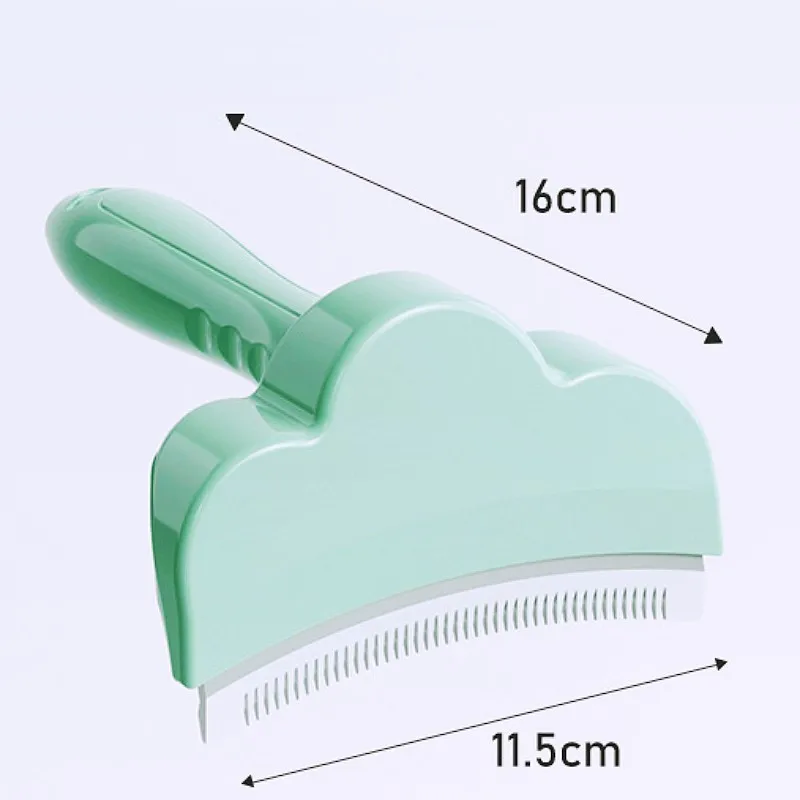 Peine para perros, cuchillo, cepillo para perros, removedor de pelo para mascotas, peines de pelo largo de acero inoxidable para el cuidado de perros, cuchillo, peine para gatos, accesorios para mascotas