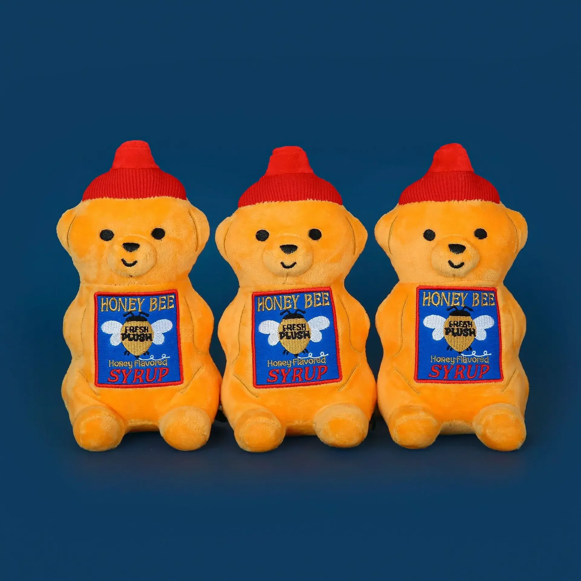 Juguete interactivo con forma de oso pequeño para mascotas, juguete con forma de lata de miel, simulación de papel chirriante, ideal para perros, novedad - imagen 5