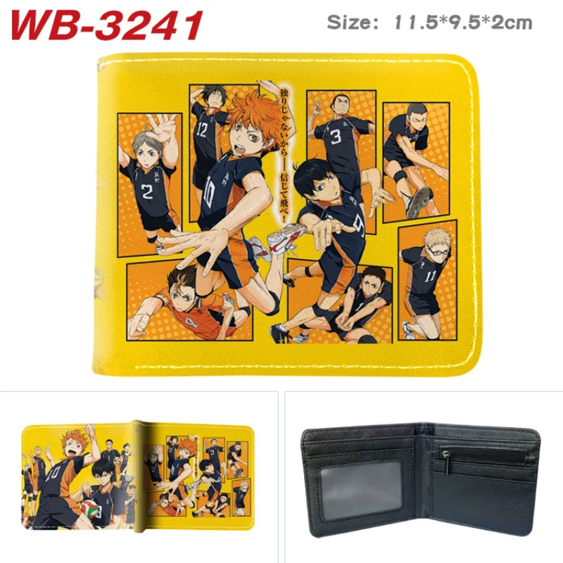 Cartera Hinata Shoyo Haikyuu!! – Monedero de cuero con cremallera - imagen 3