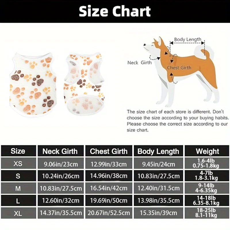 Acogedor chaleco de peluche para perros: suéter suave y cálido para mascotas para razas pequeñas a medianas, perfecto para uso en interiores/exteriores en otoño e invierno - imagen 5