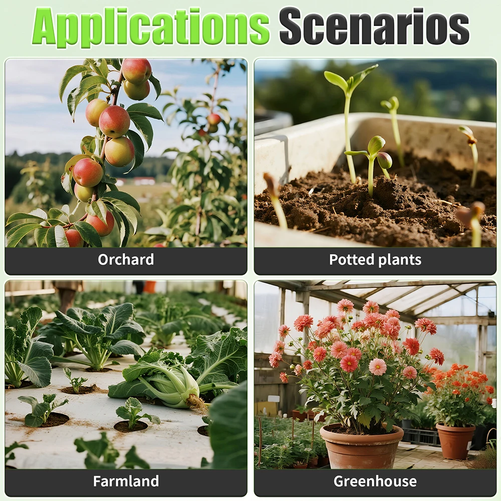 Medidor de pH y humedad para plantas con pantalla LCD - imagen 5