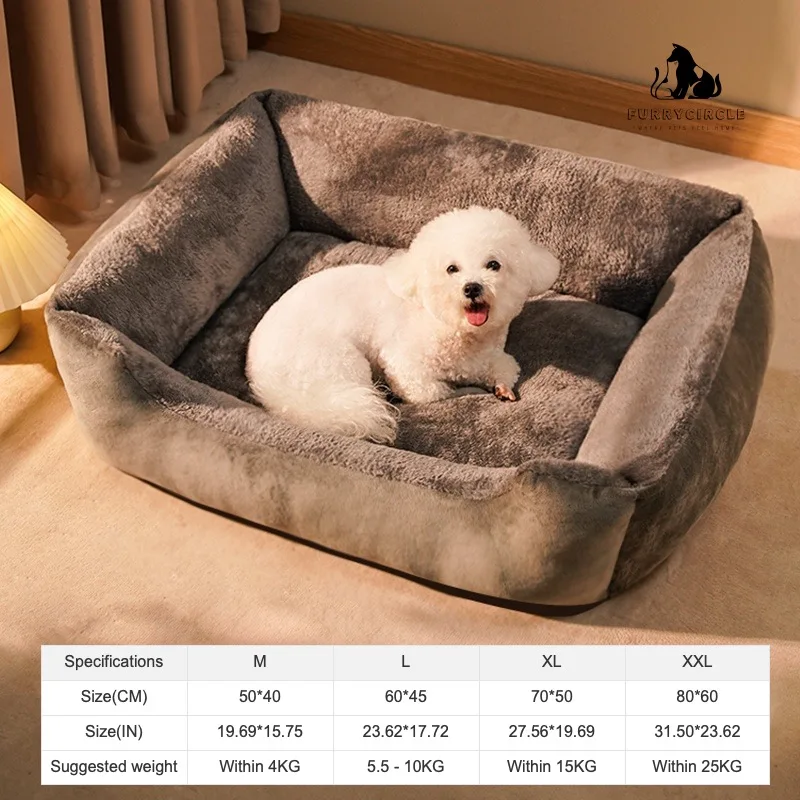 Cama térmica acolchada para gatos y perros – Suave y cálida - imagen 2