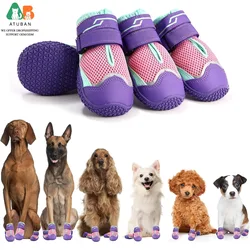 Botas antideslizantes para perros, protegen patas del pavimento caliente
