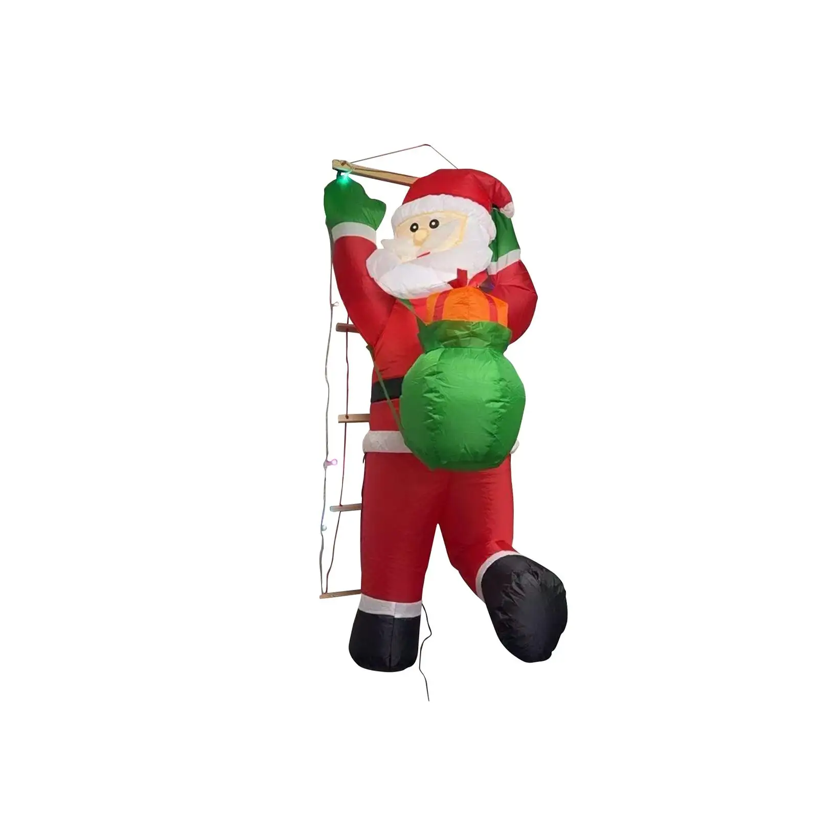 Christmas Inflatable Santa Christmas Inflatable Yard up Novelty Giant Ornament Xmas Decor for Backyard Patio