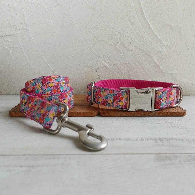 Dog Collar Leash Set