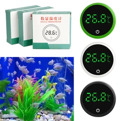 Termómetro digital para acuario con pantalla LED magnética