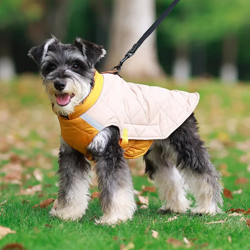 Chaqueta grande para perros, ropa impermeable para mascotas para perros medianos, abrigo cálido de invierno para perros grandes, disfraz de Bulldog Francés, trajes de Labrador Husky - imagen 2