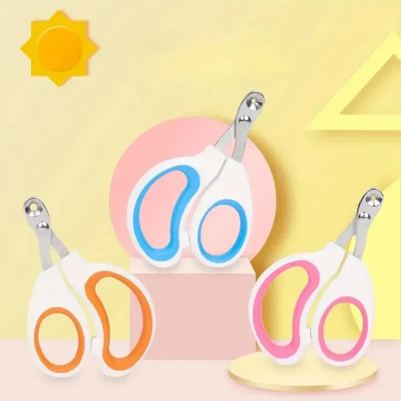 Cortauñas para animales pequeños para gatos, cortaúñas de acero inoxidable para mascotas, suministros para perros y gatos