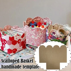 Plantilla DIY para cestas de encaje decorativas para gatos y perros