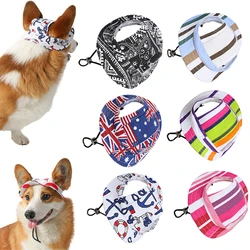 Gorra de sol para perros con orificios para orejas, ajustable