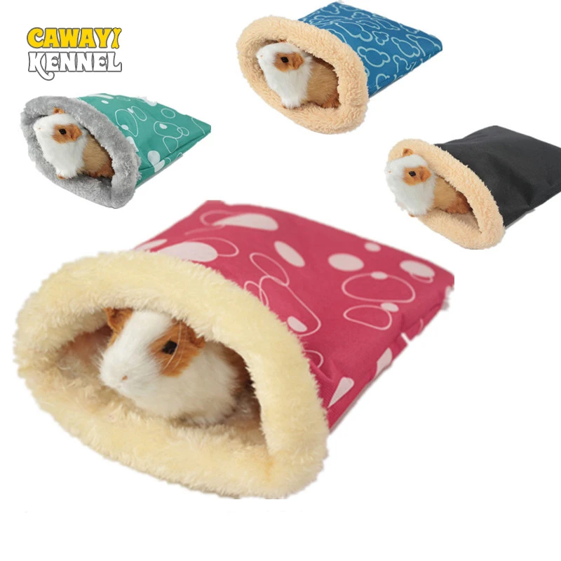 Cama nido cálida para hámster y pequenas mascotas – Casa cómoda invierno - imagen 4