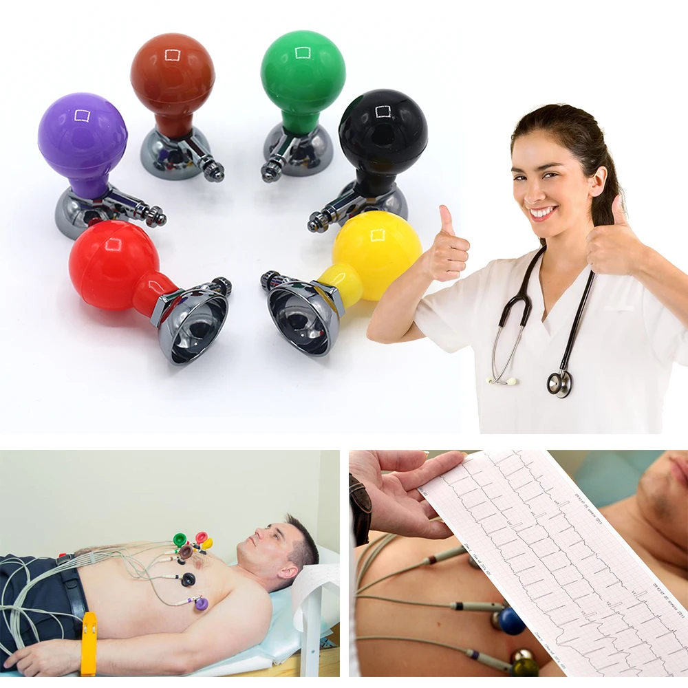 Electrodos de succión ECG para gatos y perros – Electrocardiógrafo - imagen 2