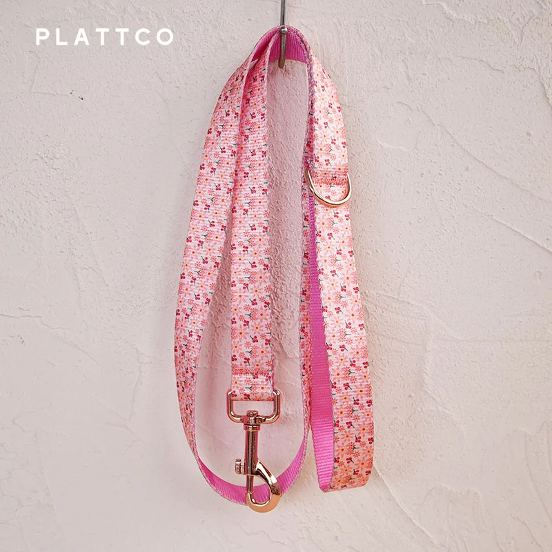Conjunto para perro Pink Lily con hebilla oro rosa - 5 tallas - imagen 3