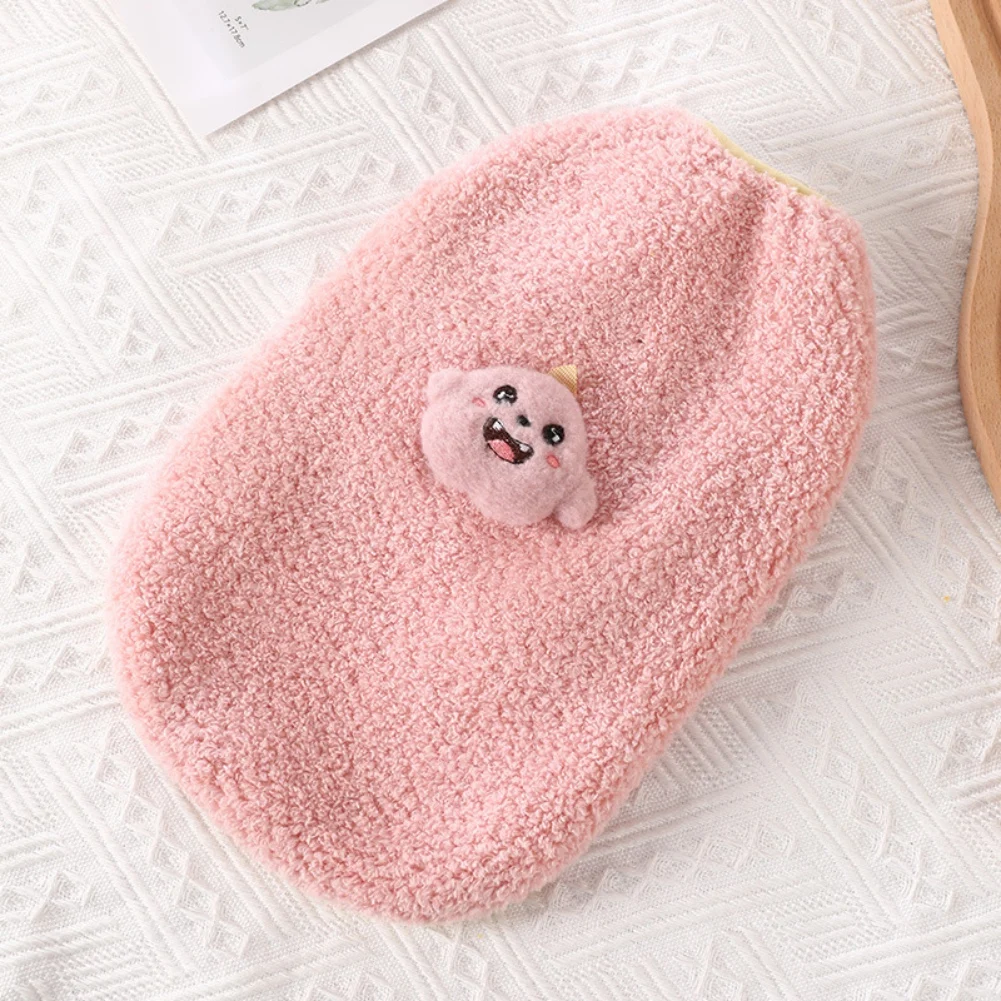 Ropa de lana para mascotas, chaleco para perros pequeños y medianos, camisa cálida de invierno, abrigo para perros, chaqueta para cachorros y gatos, disfraz para perros - imagen 5