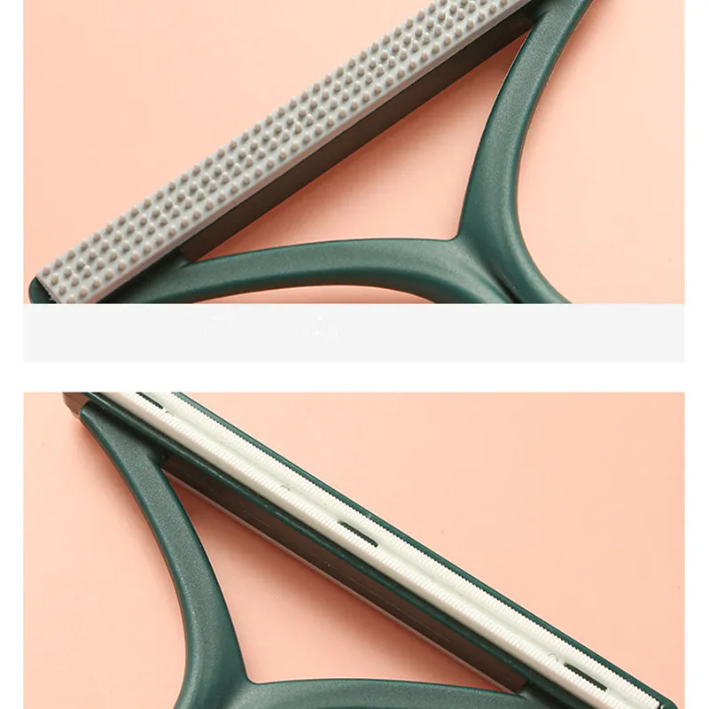 Cepillo removedor de pelo de mascotas, Herramientas de limpieza de peines para perros, recogedor de pelo de gato, alfombra, ropa, raspado, accesorios para mascotas - imagen 5