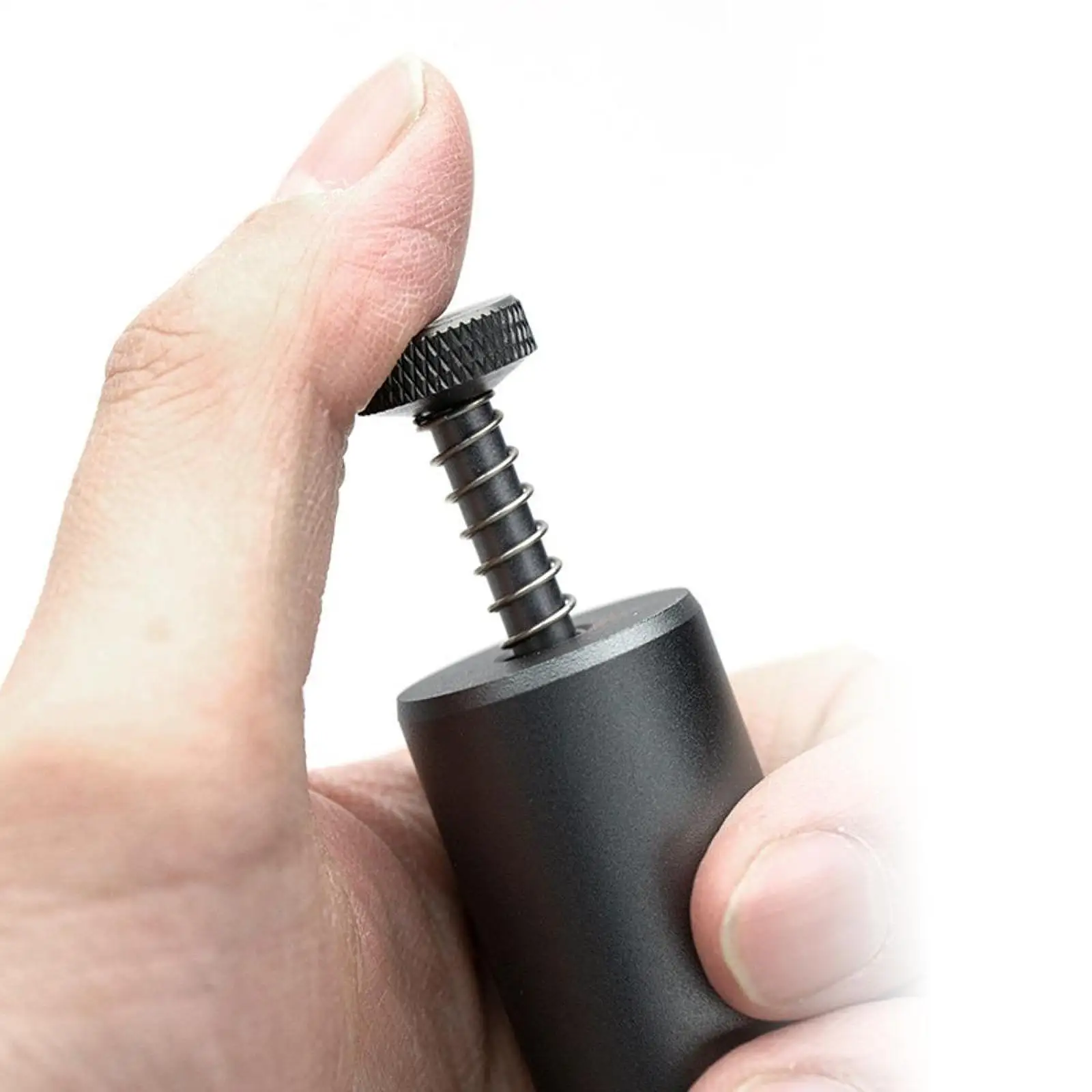 Fish Feeder Pressure Easy to Install Aluminum Alloy Clear Quantitative Feeder Aquarium Feeding Tube for Crystal