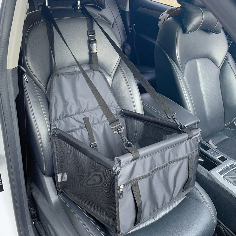 Cojín para asiento de perro, cojín para coche de mascota, bolsa colgante de malla, cojín para coche para perro, bolsa transpirable para salir de viaje - imagen 3