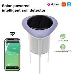 Sensor temperatura y humedad del suelo ZigBee para plantas