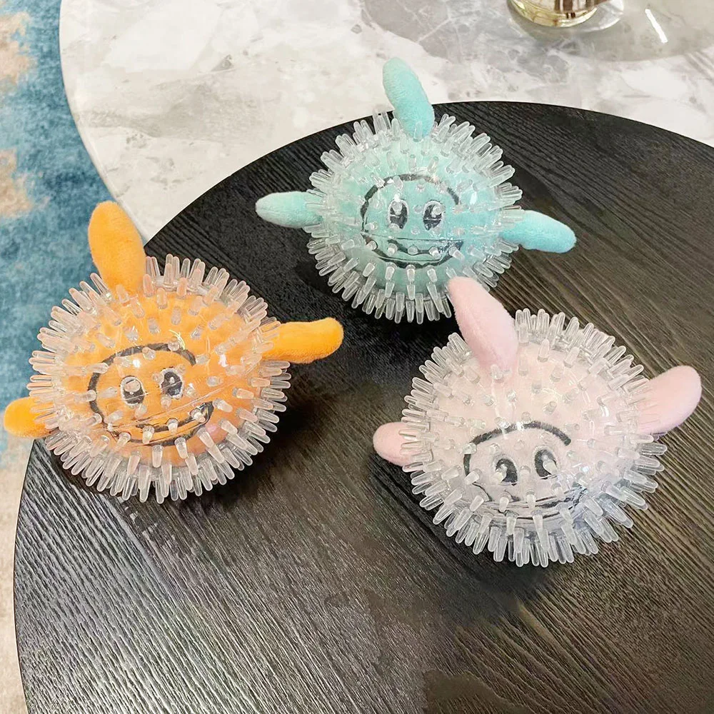 Juguete con bola para masticar para perros, limpieza de dientes y Control de sarro, suministros para mascotas, juguete duradero resistente a mordeduras para aliviar el aburrimiento - imagen 2