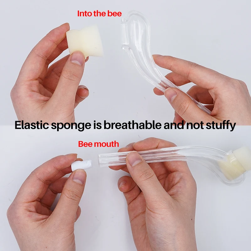 Jaula para reina de abejas, atrapasueños de abejas, transporte de aislamiento, herramienta de cría de apicultura, Material de esponja de plástico, suministros para apicultura, 1/3/5/10 Uds. - imagen 3