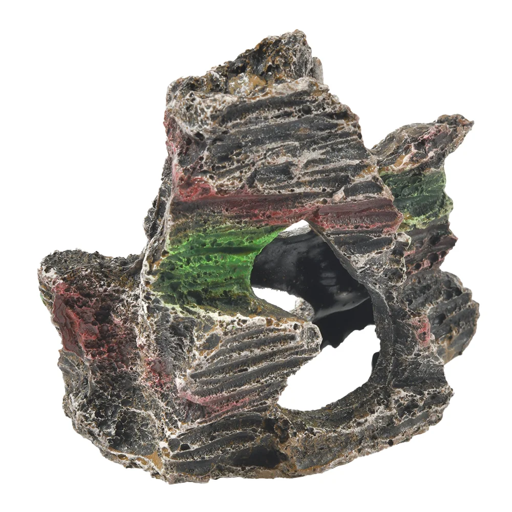 Árbol de piedra para decoración de Acuario, accesorios para pecera, roca de montaña, cueva de roca, adorno para pecera - imagen 4