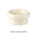 short creamy white
