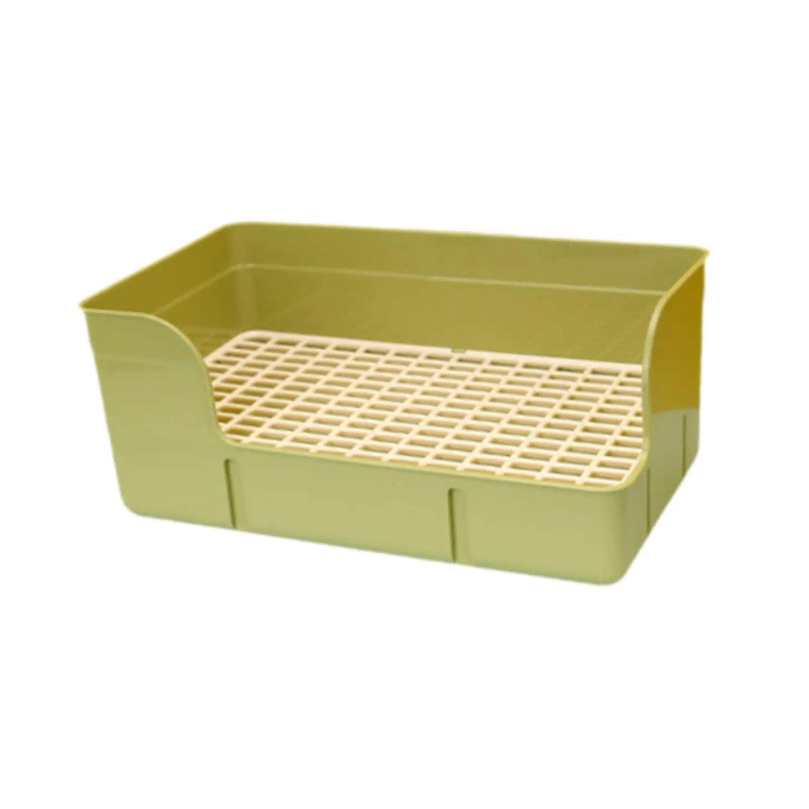 Rabbit Litter for Cage Grid Litter Pan Corner Toilet Box Corner Pan for Ferrets Small Animals Cage Accessories Rabbit Litter for Cage Grid Litter Pan Corner Toilet Box Corner Pan for Ferrets Small Animals Cage Accessories