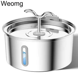 Fuente de agua automática para gatos y perros – Acero inoxidable