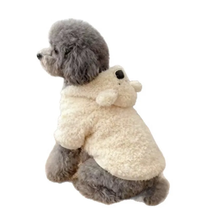 Mono de felpa otoño e invierno para gatos y perros pequeños - imagen 5