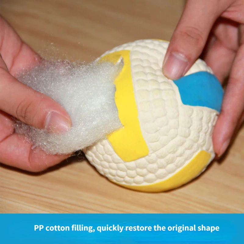 Pelota de látex resistente a las mordeduras para perros, juguete con sonido molar para cachorros, suministros interactivos de entrenamiento para mascotas, juguetes de Limpieza de dientes - imagen 4