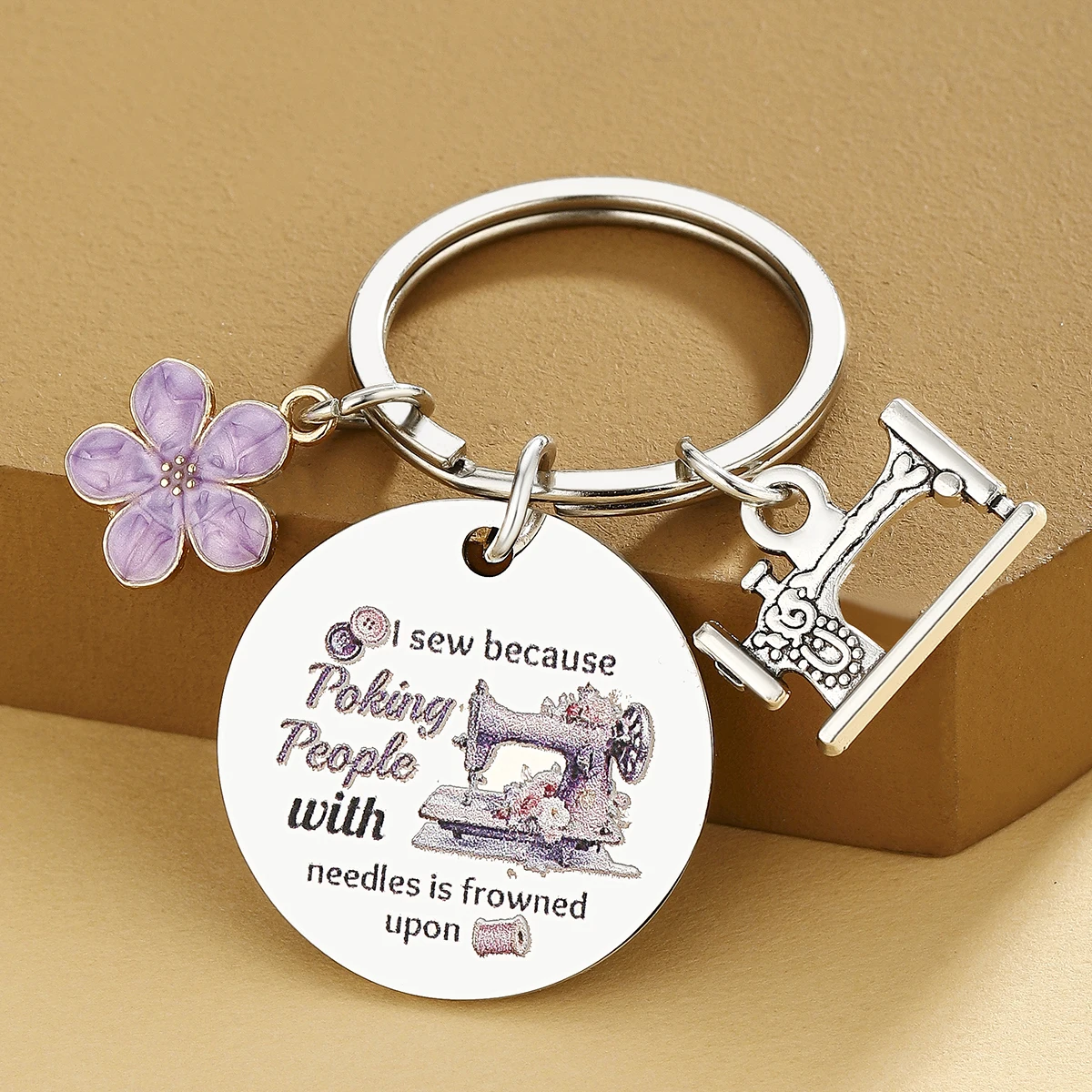 Llavero de costura para gatos y perros – Accesorios acolchados - imagen 2