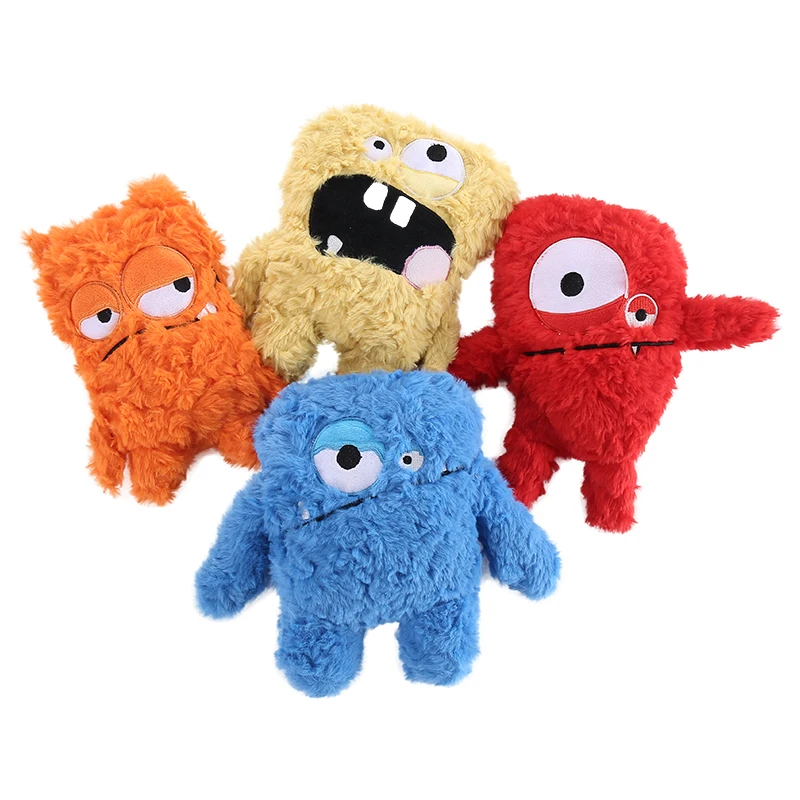 Lindo pequeño monstruo en forma de perro de peluche con BB llamado dientes resistentes a mordeduras rechinar suministros interactivos para mascotas - imagen 2