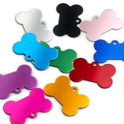 Placa identificación perro – Nombre y teléfono personalizadas – 20 uds