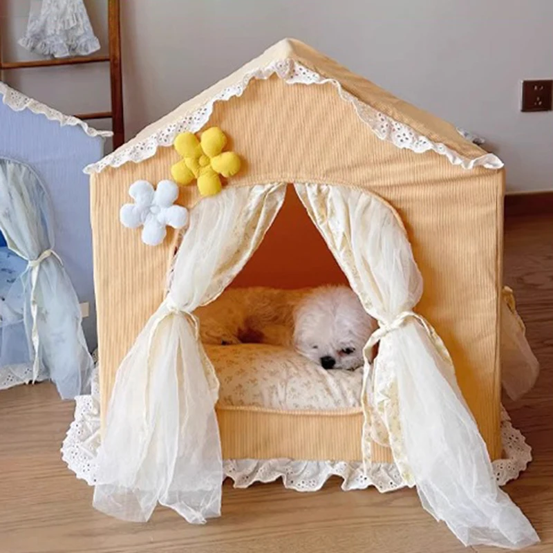 Casa de encaje interior para gatos y perros pequeños y medianos - imagen 2