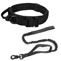 Collar-leash black