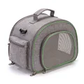 Grey with green