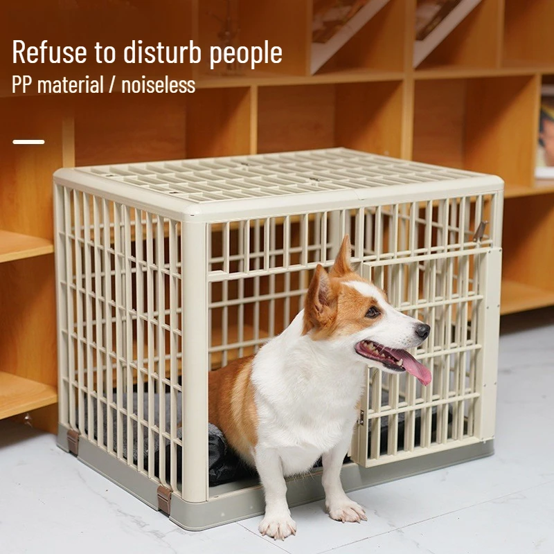 Jaula ventilada para mascotas: perros y gatos, techo abatible - imagen 4