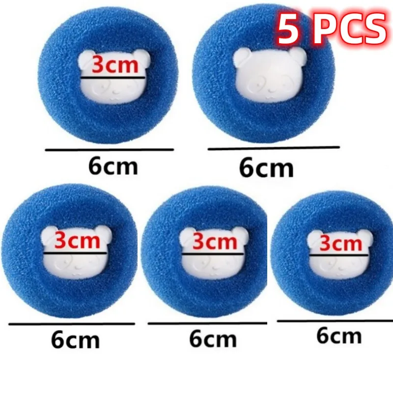 5pcs blue S
