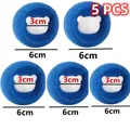 5pcs blue S