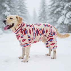 Abrigo térmico para perros en invierno: Jersey de lana Sherpa
