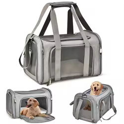 Bolso de malla transpirable para transportar gato – Portátil y ligero