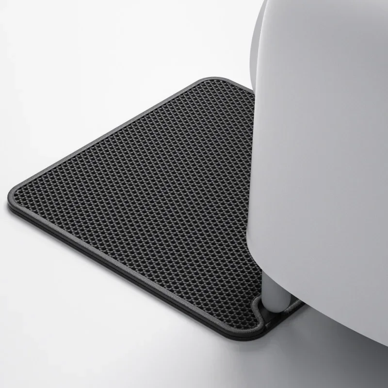 Alfombrilla Original para Petree II, caja de arena automática, doble capa, impermeable, fácil de limpiar, para gatos - imagen 2